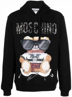 Moschino Toy Bear print hoodie