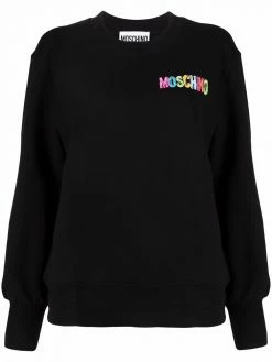 Moschino embroidered logo sweatshirt