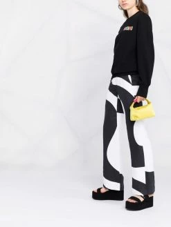 Moschino embroidered logo sweatshirt