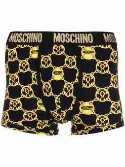 Moschino Double Question Mark logo-waistband boxers