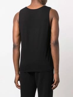 Moschino logo print muscle tank