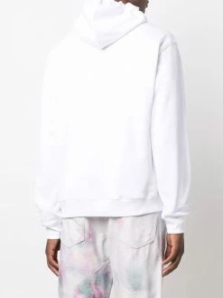 Moschino bear-motif cotton hoodie