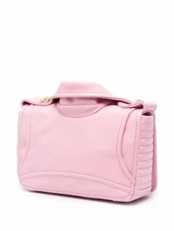 Moschino Biker leather crossbody bag