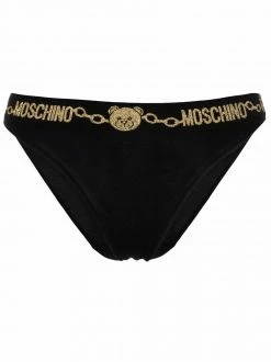 Moschino glitter teddy-waistband briefs