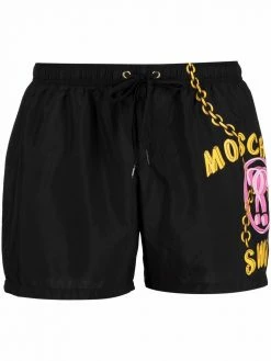 Moschino Double Question Mark swim shorts