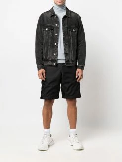 Moschino logo-plaque adjustable track pants