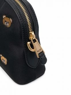 Moschino embroidered teddy bear crossbody bag