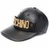 Moschino logo-plaque six-panel cap