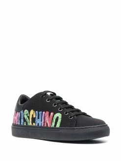Outlet ๐ฏ Moschino Logo lettering low top trainers ๐ 7 Moschino logo-lettering low-top trainers