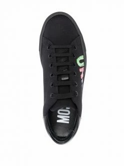 Outlet ๐ฏ Moschino Logo lettering low top trainers ๐ 9 Moschino logo-lettering low-top trainers