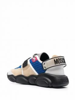 Moschino multi-panel lace-up sneakers