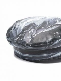 Moschino logo-plaque graphic-print cap