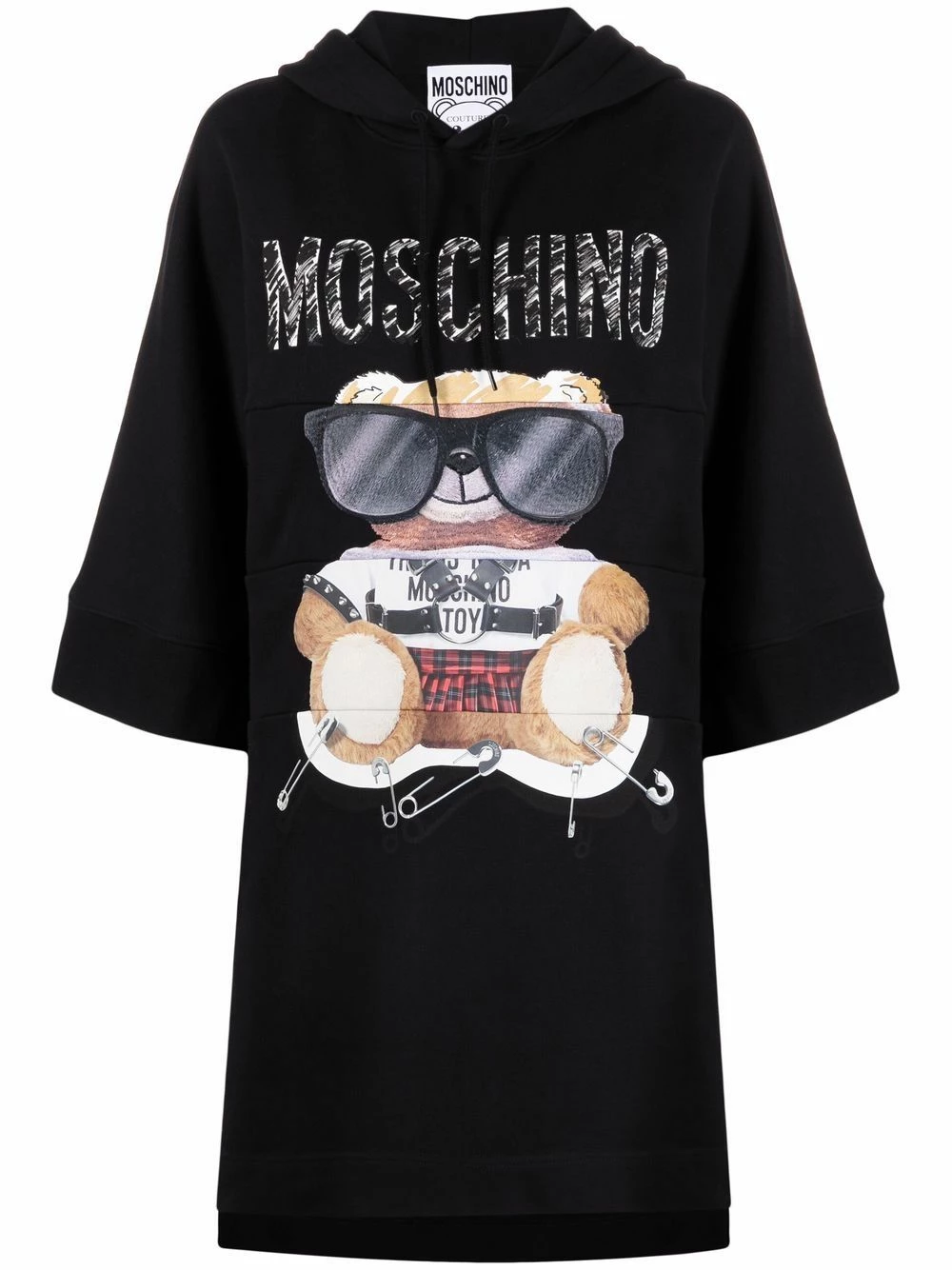 Best Pirce โจ Moschino Punk Teddy printed sweatshirt ๐ dress ๐ 3 Moschino Punk Teddy printed sweatshirt dress
