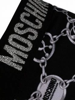 Moschino Double Question Mark print pyjama set