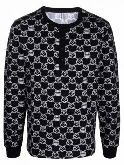 Moschino Double Question Mark print pyjama set