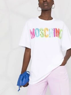 Moschino 3D painted logo t-shirt