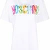 Moschino 3D painted logo t-shirt