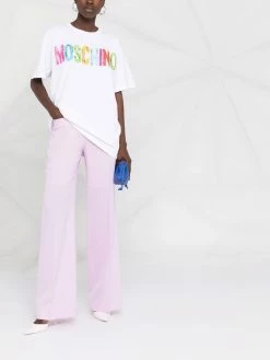 Moschino 3D painted logo t-shirt