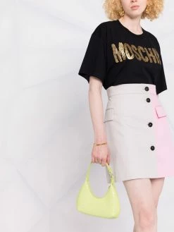 Moschino 3D painted logo jersey t-shirt