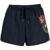 Moschino side print beach shorts