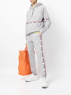 Moschino logo drawstring hoodie