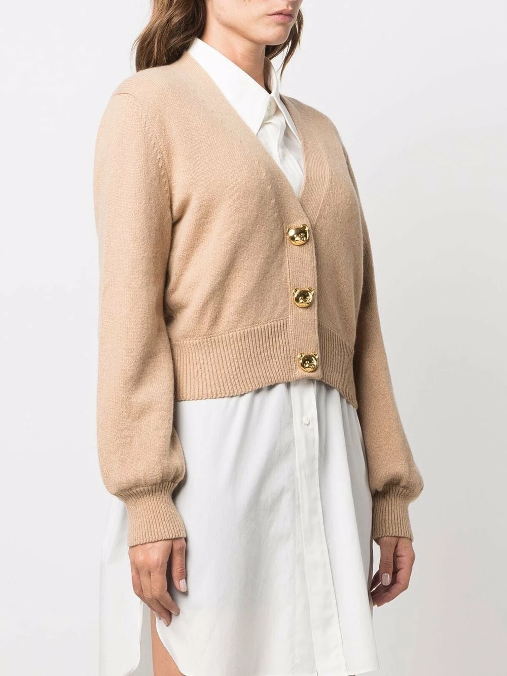 Budget π Moschino Cropped knitted cardigan π 5 Moschino cropped knitted cardigan