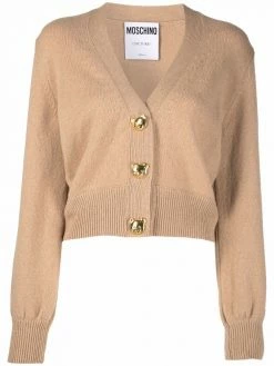 Moschino cropped knitted cardigan