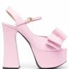 Moschino 140mm bow-detail platform sandals