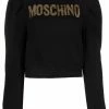 Top 10 โจ Moschino Logo print puff sleeves sweatshirt ๐ 2 Moschino logo-print puff-sleeves sweatshirt