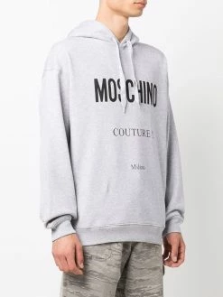 Moschino logo hoodie