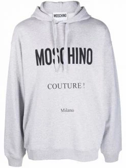 Moschino logo hoodie