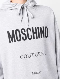 Moschino logo hoodie