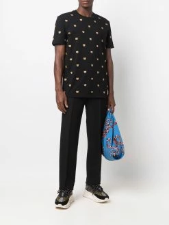 Moschino embroidered-motif short-sleeve T-shirt