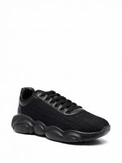 Moschino Teddy debossed logo sneakers