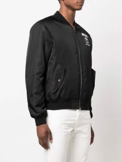 Promo ๐คฉ Moschino Logo printed bomber jacket ๐ 10 Moschino logo-printed bomber jacket