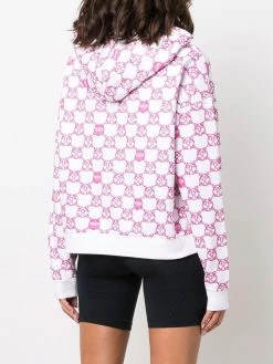 Moschino checked Question Mark hoodie