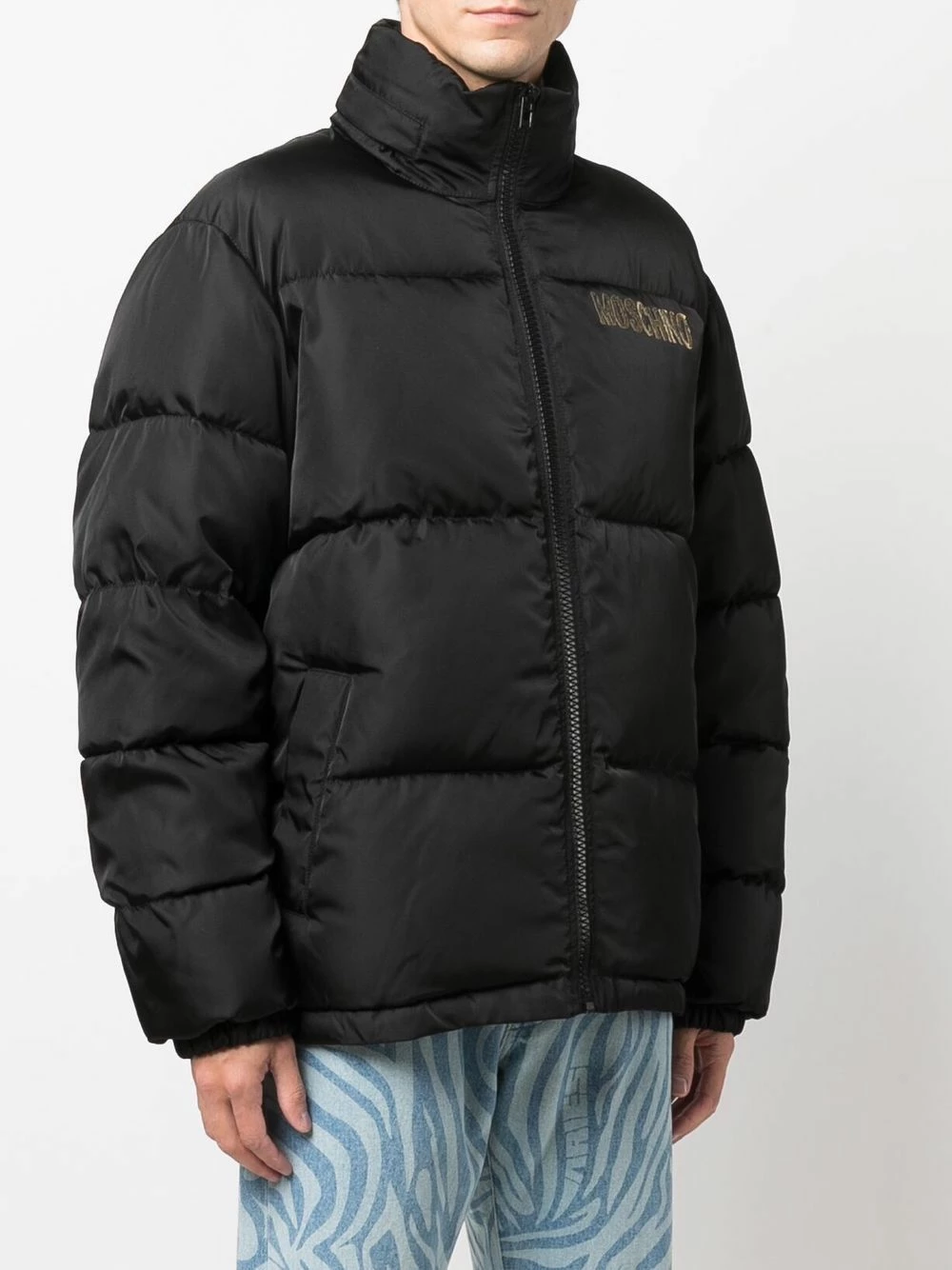 Flash Sale โจ Moschino Quilted down logo print ๐งฅ coat ๐ 6 Moschino quilted down logo-print coat