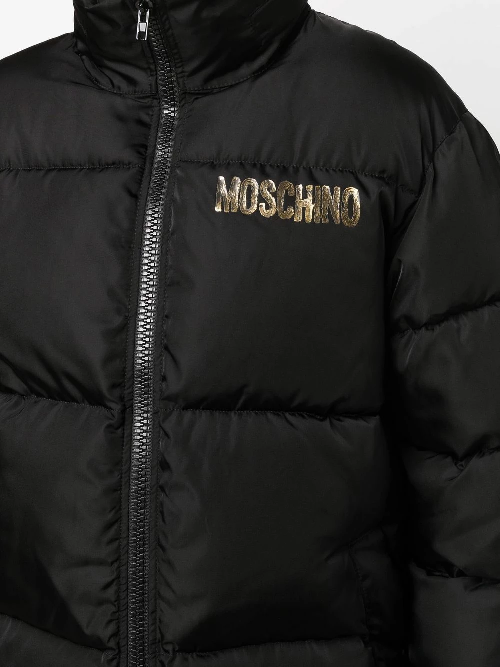 Flash Sale โจ Moschino Quilted down logo print ๐งฅ coat ๐ 7 Moschino quilted down logo-print coat