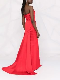 Moschino heart-sequin trailed gown