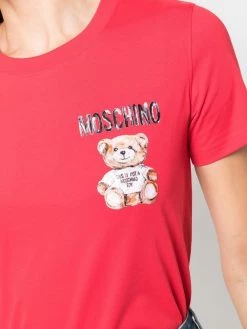Moschino chest logo-print T-shirt