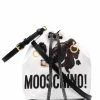 Moschino cow-print bucket bag