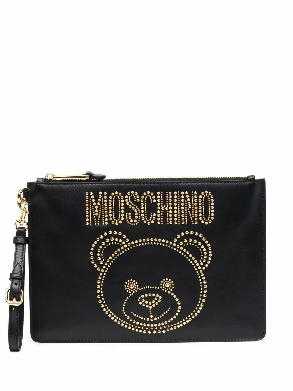 Best reviews of ❤️ Moschino Teddy studded clutch ⭐ 3 Moschino Teddy studded clutch
