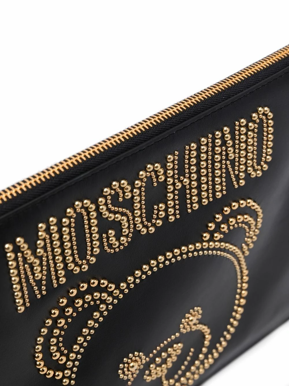Best reviews of ❤️ Moschino Teddy studded clutch ⭐ 6 Moschino Teddy studded clutch