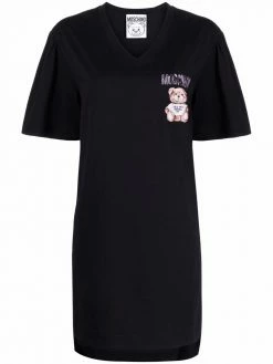 Moschino Teddy Bear print T-shirt dress