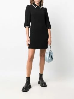 Moschino pearl-embellished dress