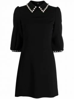 Moschino pearl-embellished dress