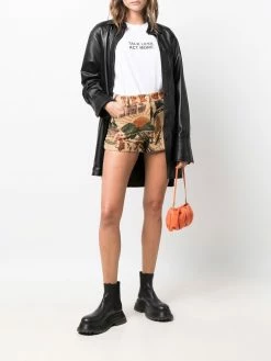 Moschino sketch-print shorts