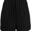 Moschino pinstripe-print high-waisted shorts