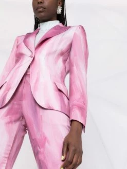 Moschino brushed effect blazer