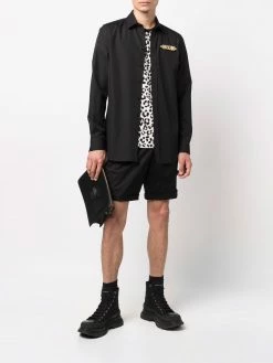 Moschino lettering logo cotton shirt